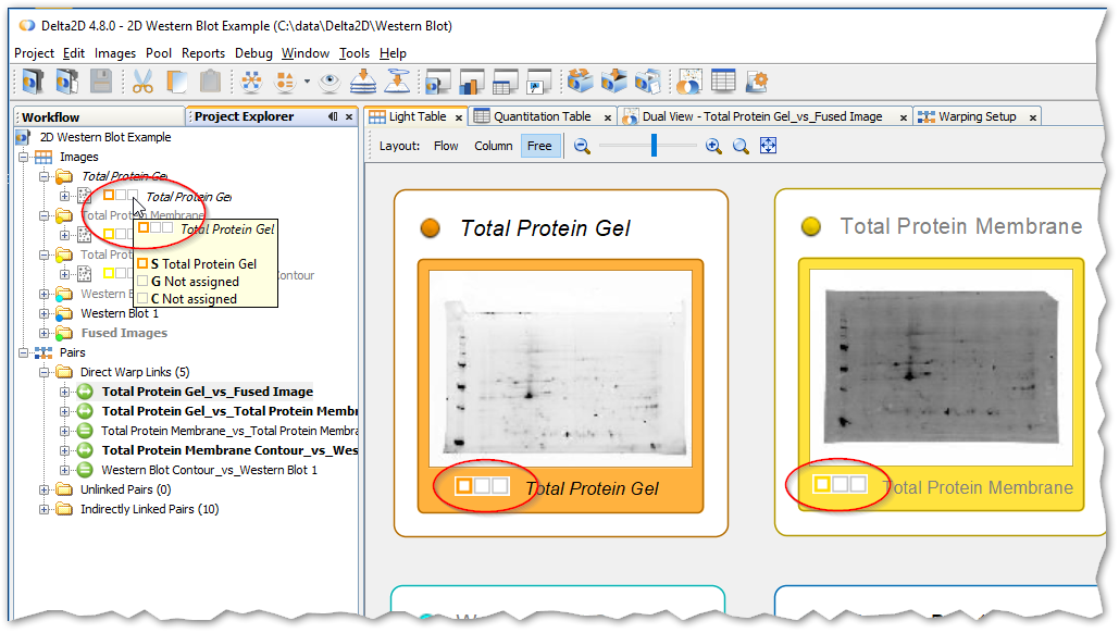 Image Attributes indication